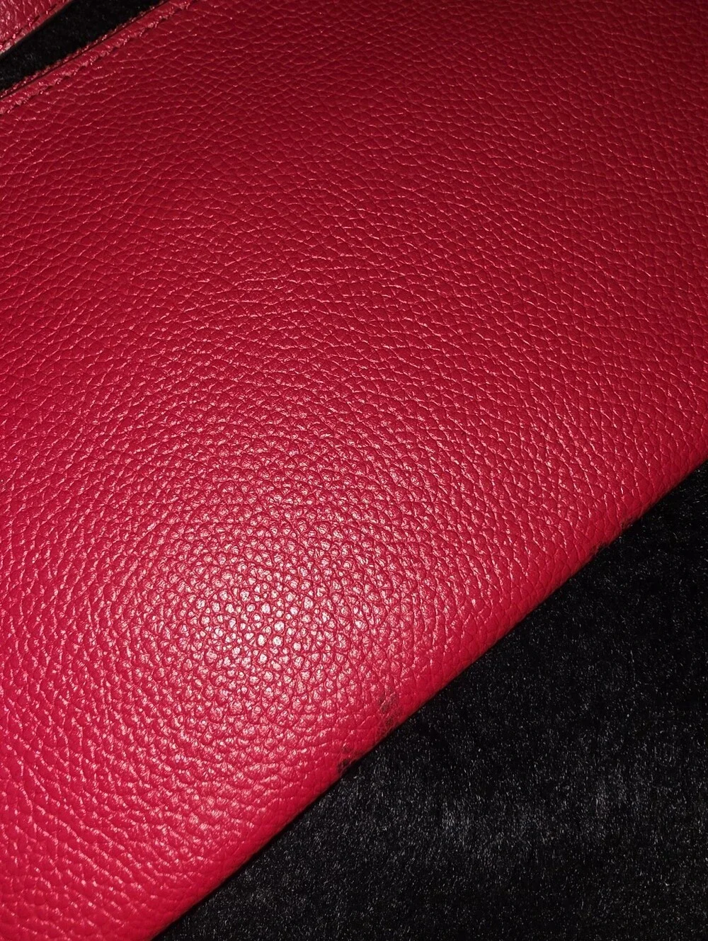 Nwt Michael Kors Wristlet Clutch Red Leather